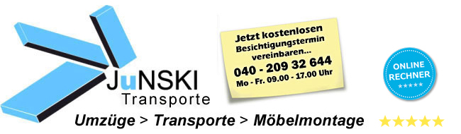 Logo der Firma Junski Transporte und Umzüge in Stade